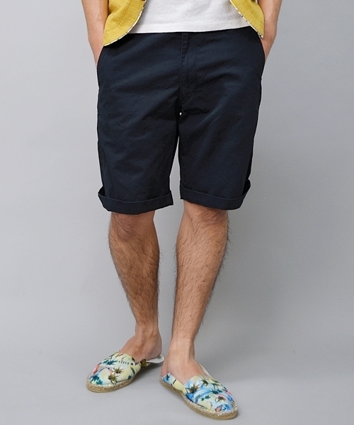 SHIPS GENERAL SUPPLY（シップスジェネラルサプライ）の「SGS: チノバミューダ/ショーツ■（チノパンツ・メンズ・ネイビー/ホワイト/ベージュ・LARGE/X-LARGE/SMALL/MEDIUM）」の14枚目の写真