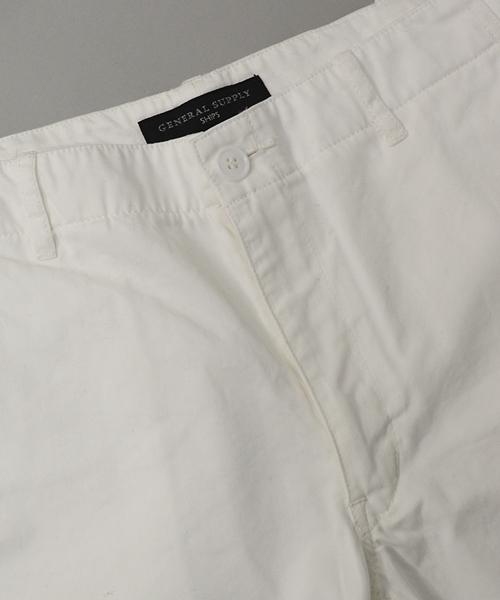 SHIPS GENERAL SUPPLY（シップスジェネラルサプライ）の「SGS: チノバミューダ/ショーツ■（チノパンツ・メンズ・ネイビー/ホワイト/ベージュ・LARGE/X-LARGE/SMALL/MEDIUM）」の20枚目の写真
