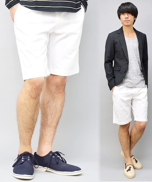 SHIPS GENERAL SUPPLY（シップスジェネラルサプライ）の「SGS: チノバミューダ/ショーツ■（チノパンツ・メンズ・ネイビー/ホワイト/ベージュ・LARGE/X-LARGE/SMALL/MEDIUM）」の22枚目の写真