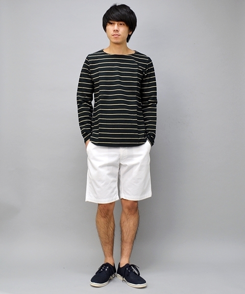 SHIPS GENERAL SUPPLY（シップスジェネラルサプライ）の「SGS: チノバミューダ/ショーツ■（チノパンツ・メンズ・ネイビー/ホワイト/ベージュ・LARGE/X-LARGE/SMALL/MEDIUM）」の18枚目の写真