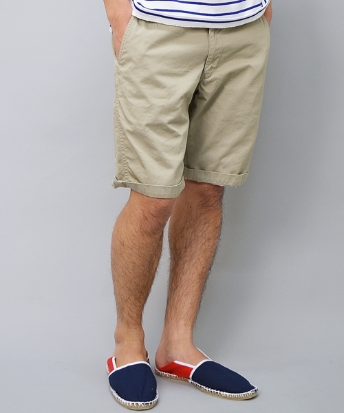 SHIPS GENERAL SUPPLY（シップスジェネラルサプライ）の「SGS: チノバミューダ/ショーツ■（チノパンツ・メンズ・ネイビー/ホワイト/ベージュ・LARGE/X-LARGE/SMALL/MEDIUM）」の13枚目の写真