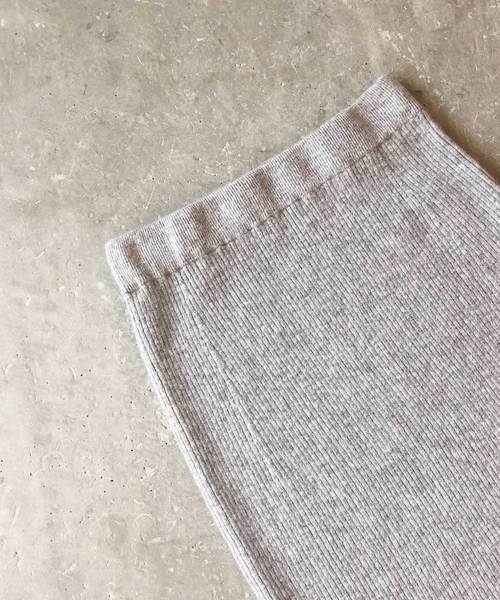 Banner Barrett（バナーバレット）の「【セットアップ対応】ニットタイトスカート（スカート・レディース・グレー/ブラウン/ベージュ・38）」の8枚目の写真