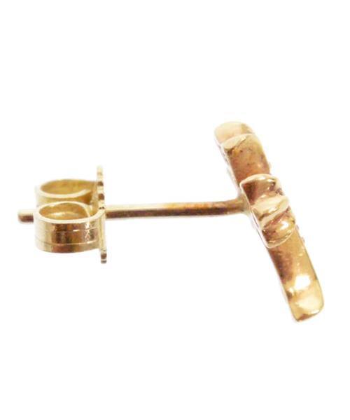 クロムハーツスタッドピアス STUD CH CROSS 2FATクロムハーツ両耳