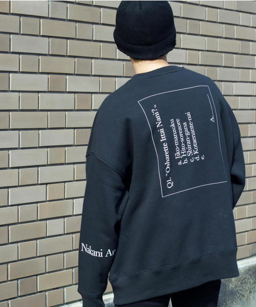 JACKROSE(ジャックローズ)の「WEARISTA 心×JACKROSE-BIGシルエット・スウェット(スウェット・メンズ・ホワイト/ブラック/グレー・M/L)」の2枚目の写真