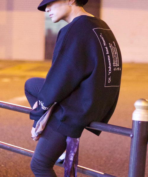 JACKROSE(ジャックローズ)の「WEARISTA 心×JACKROSE-BIGシルエット・スウェット(スウェット・メンズ・ホワイト/ブラック/グレー・M/L)」の12枚目の写真