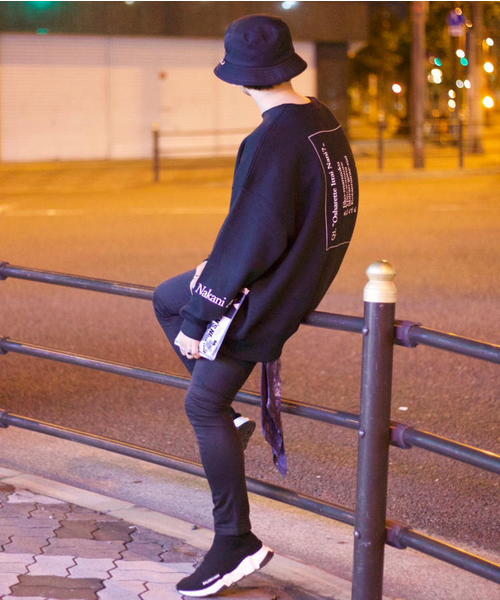 JACKROSE(ジャックローズ)の「WEARISTA 心×JACKROSE-BIGシルエット・スウェット(スウェット・メンズ・ホワイト/ブラック/グレー・M/L)」の14枚目の写真