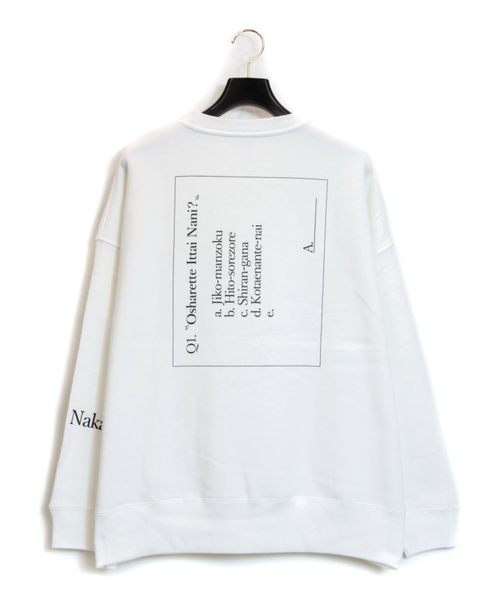 JACKROSE(ジャックローズ)の「WEARISTA 心×JACKROSE-BIGシルエット・スウェット(スウェット・メンズ・ホワイト/ブラック/グレー・M/L)」の20枚目の写真