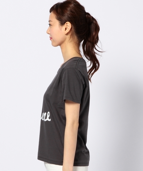 Another Edition（アナザーエディション）の「AE NO FORTUNE T（Tシャツ/カットソー・レディース・ホワイト/ブラック・フリー）」の5枚目の写真