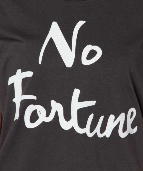 Another Edition（アナザーエディション）の「AE NO FORTUNE T（Tシャツ/カットソー・レディース・ホワイト/ブラック・フリー）」の9枚目の写真