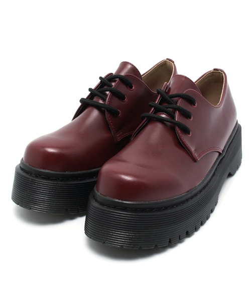 WEGO（ウィゴー）の「WEGO/3ホールシューズ（ドレスシューズ・レディース・ホワイト/サックスブルー/ブラック/ピンク/ワイン・23.5/24.5）」の20枚目の写真