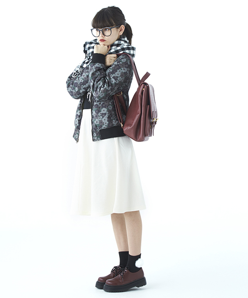 WEGO（ウィゴー）の「WEGO/3ホールシューズ（ドレスシューズ・レディース・ホワイト/サックスブルー/ブラック/ピンク/ワイン・23.5/24.5）」の16枚目の写真