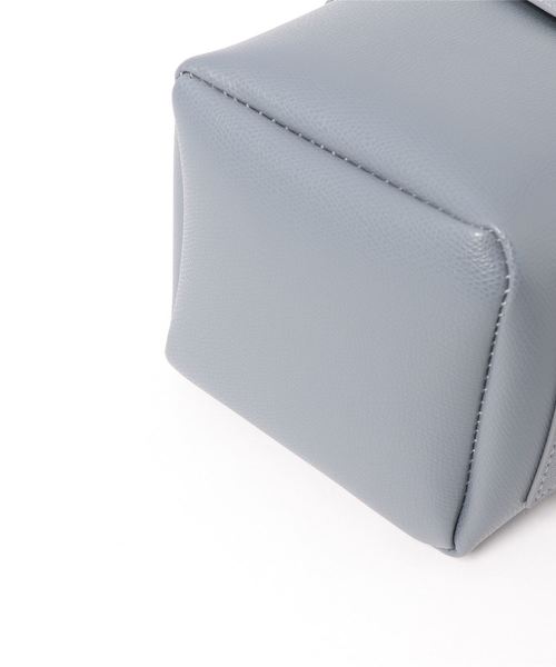 KOBE LETTUCE（コウベレタス）の「フェイクレザーミニバケツバッグ（ハンドバッグ・レディース・ブラック/ブルーグレー/モカ・FREE）」の18枚目の写真