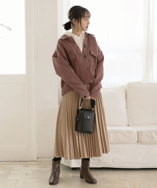 KOBE LETTUCE（コウベレタス）の「フェイクレザーミニバケツバッグ（ハンドバッグ・レディース・ブラック/ブルーグレー/モカ・FREE）」の11枚目の写真