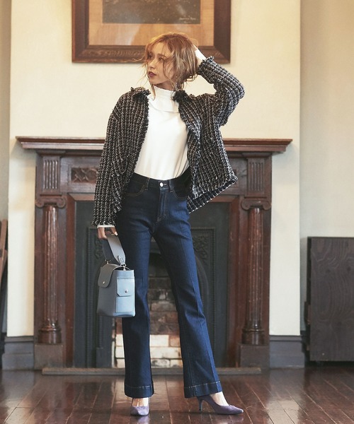 KOBE LETTUCE（コウベレタス）の「フェイクレザーミニバケツバッグ（ハンドバッグ・レディース・ブラック/ブルーグレー/モカ・FREE）」の17枚目の写真