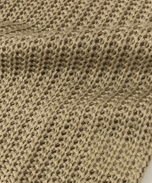 Beno（ビーノ）の「ローゲージ 畦編み ルーズシルエット タートルネック ニット（ニット/セーター・メンズ・ブラック/ベージュ/グレー/オフホワイト/ワインレッド・LL/M/L）」の6枚目の写真
