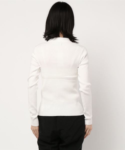 ENVYM(アンビー)の「OPEN FRONT KNIT PO(ニット/セーター・レディース・ブラック/ホワイト/ベージュ・FREE)」の11枚目の写真