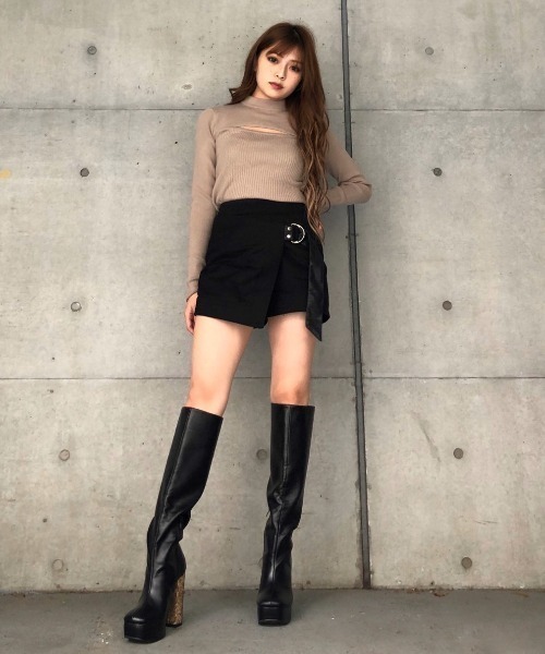ENVYM(アンビー)の「OPEN FRONT KNIT PO(ニット/セーター・レディース・ブラック/ホワイト/ベージュ・FREE)」の16枚目の写真