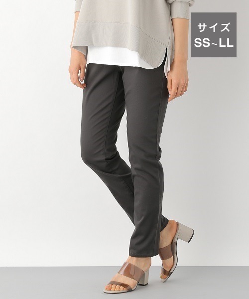 LEPSIM（レプシィム）の「【SS-LLサイズ】ムジスリムパンツ20SS2　865815（その他パンツ・レディース・ブラック/チャコールグレー/ブラウン/ベージュ/グレイッシュベージュ・SMALL/MEDIUM/LARGE/LL/SS）」の3枚目の写真