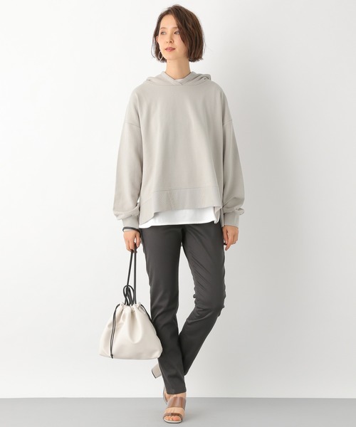 LEPSIM（レプシィム）の「【SS-LLサイズ】ムジスリムパンツ20SS2　865815（その他パンツ・レディース・ブラック/チャコールグレー/ブラウン/ベージュ/グレイッシュベージュ・SMALL/MEDIUM/LARGE/LL/SS）」の7枚目の写真