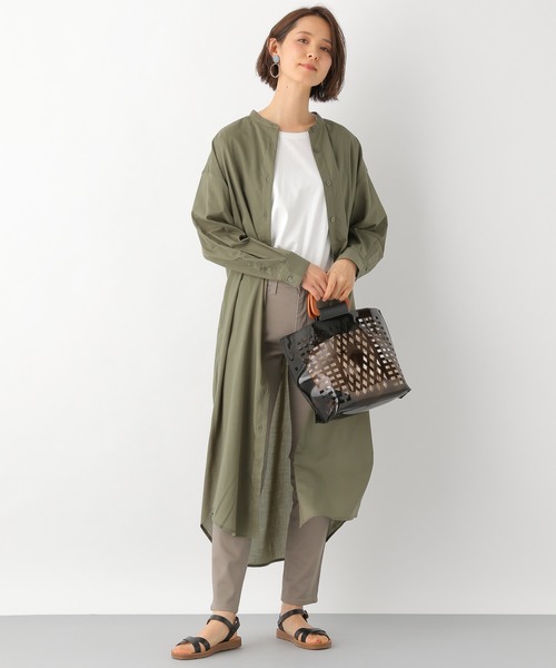 LEPSIM（レプシィム）の「【SS-LLサイズ】ムジスリムパンツ20SS2　865815（その他パンツ・レディース・ブラック/チャコールグレー/ブラウン/ベージュ/グレイッシュベージュ・SMALL/MEDIUM/LARGE/LL/SS）」の10枚目の写真