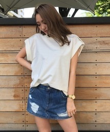 ENVYM | ロールアップスリーブＰＯ(Tシャツ/カットソー)