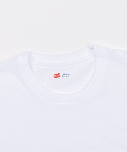HANES(ヘインズ)の「Hanes ヘインズ 3枚組 アオラベルクルーネックTシャツ VネックTシャツ HM2115G HM2125G(Tシャツ/カットソー・メンズ・ホワイト/ホワイト系その他・XL/S/L/SMALL/M/MEDIUM/LARGE/X-LARGE)」の20枚目の写真