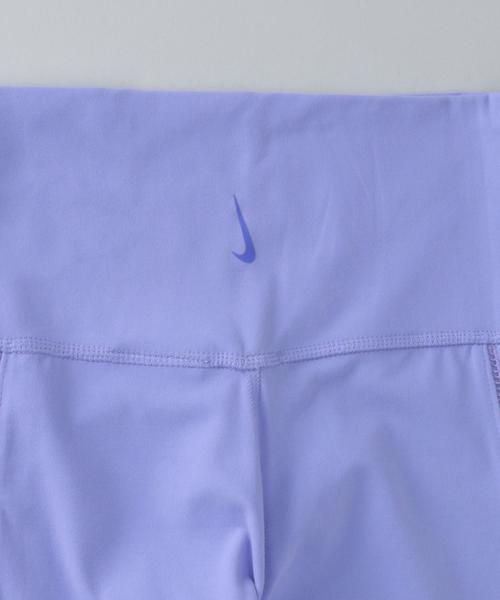 NIKE（ナイキ）の「＜NIKE＞YOGA LUXE RIB 7/8 LEGGINGS/レギンス（レギンス/スパッツ・レディース・ライラック/ブラック・X-SMALL/SMALL）」の4枚目の写真