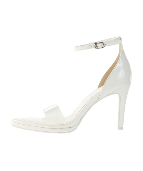 GYDA（ジェイダ）の「シンプルクリアアンクルミュール（サンダル・レディース・オフホワイト/ブラック・MEDIUM/LARGE/SMALL）」の7枚目の写真