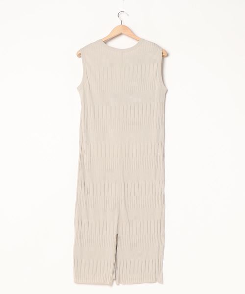 LOWRYS FARM(ローリーズファーム)の「ランダムテレコワンピノースリーブ 889554(ワンピース・レディース・アイボリー/パープル/オレンジ/ブラック・FREE)」の5枚目の写真