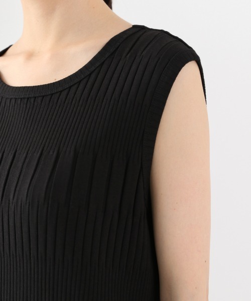 LOWRYS FARM(ローリーズファーム)の「ランダムテレコワンピノースリーブ 889554(ワンピース・レディース・アイボリー/パープル/オレンジ/ブラック・FREE)」の10枚目の写真