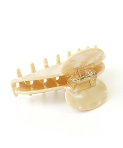 flower（フラワー）の「マーブルサマークリップ（バレッタ/ヘアクリップ・レディース・ベージュ/アイボリー・FREE）」の14枚目の写真