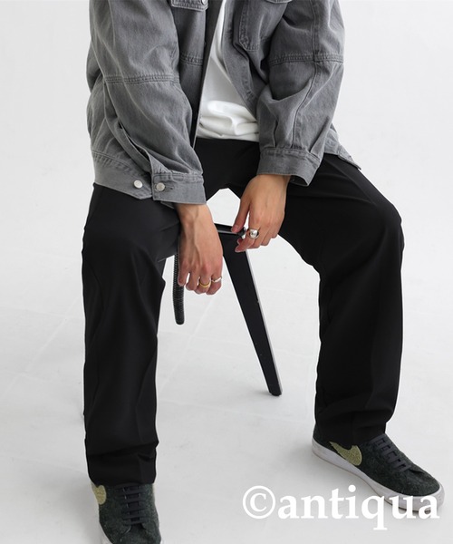 antiqua(アンティカ)の「テーパードパンツ(その他パンツ・メンズ・ブラック/ブラウン系その他・M/L/L/XL)」の15枚目の写真