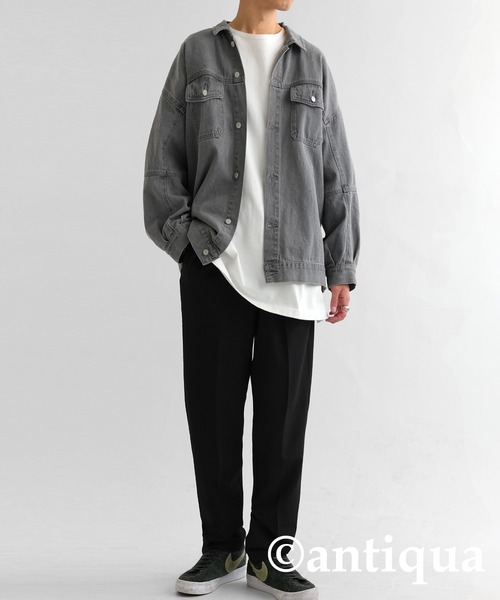 antiqua(アンティカ)の「テーパードパンツ(その他パンツ・メンズ・ブラック/ブラウン系その他・M/L/L/XL)」の14枚目の写真