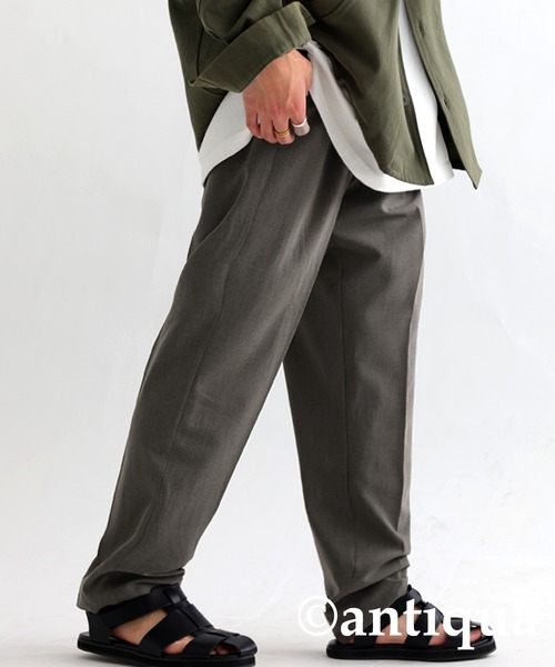 antiqua(アンティカ)の「テーパードパンツ(その他パンツ・メンズ・ブラック/ブラウン系その他・M/L/L/XL)」の21枚目の写真
