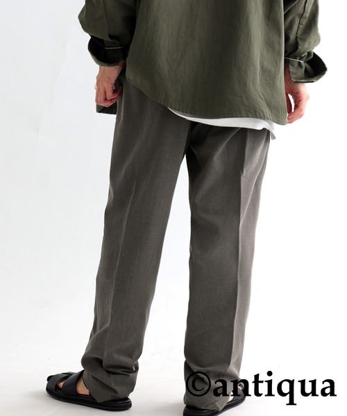antiqua(アンティカ)の「テーパードパンツ(その他パンツ・メンズ・ブラック/ブラウン系その他・M/L/L/XL)」の22枚目の写真