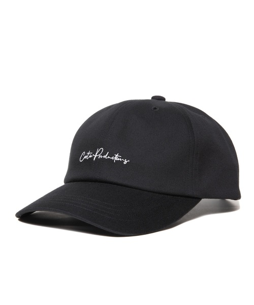 COOTIE PRODUCTIONS（クーティープロダクションズ）の「Stretch Curved Brim 6 Panel Cap（キャップ・メンズ・ブラック/ブラック×ホワイト/ブラック×レッド・FREE）」の6枚目の写真