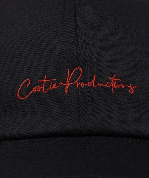 COOTIE PRODUCTIONS（クーティープロダクションズ）の「Stretch Curved Brim 6 Panel Cap（キャップ・メンズ・ブラック/ブラック×ホワイト/ブラック×レッド・FREE）」の11枚目の写真