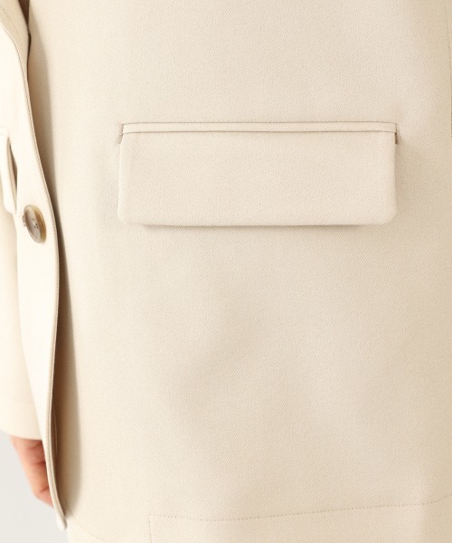 LOWRYS FARM(ローリーズファーム)の「LANATECテーラードジャケット 888429(テーラードジャケット・レディース・アイボリー/ダークパープル/グレー系その他/ブラウン系その他2/ブラウン系その他3・FREE)」の15枚目の写真