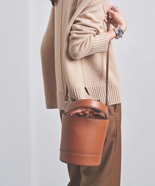 ベージュ バケツ型バッグ　ユナイテッドアローズ UNITED ARROWS - 美品⭐️Me and Her⭐️3WAY帆布ランドリー