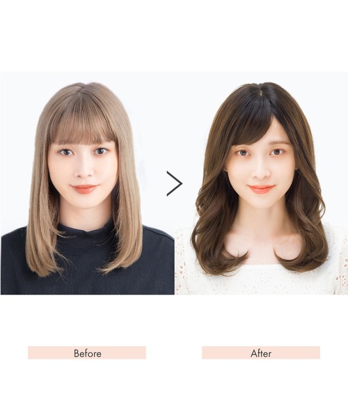 LINEASTORIA（リネアストリア）の「【フルウィッグ・ミディアム】シエルカール（ウィッグ・レディース・その他5/その他2/その他3/その他1/その他4・M）」の18枚目の写真