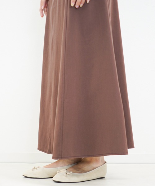 archives（アルシーヴ）の「バックレースアップマキシスカート（スカート・レディース・アイボリー/ネイビー/ブラウン/グレイッシュベージュ・MEDIUM）」の8枚目の写真