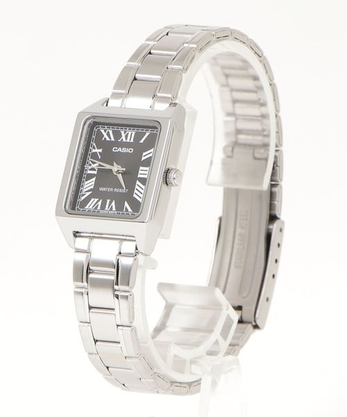 CASIO(カシオ)の「【CASIO】クラシックメタルスクエア(アナログ腕時計・レディース・ブラック/ピンク/シルバー/ブルー/ブラック系その他/シルバー系その他・FREE)」の3枚目の写真