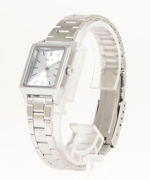 CASIO(カシオ)の「【CASIO】クラシックメタルスクエア(アナログ腕時計・レディース・ブラック/ピンク/シルバー/ブルー/ブラック系その他/シルバー系その他・FREE)」の15枚目の写真