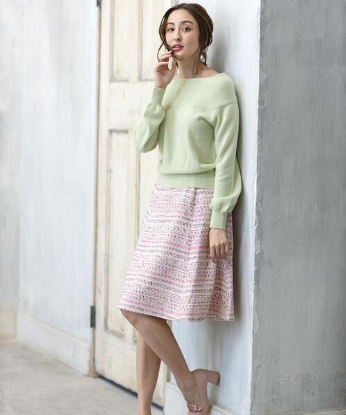 TOCCA(トッカ)の「【洗える!】BIANCA スカート(スカート・レディース・ピンク系/サックスブルー系・0/2/4/6)」の18枚目の写真