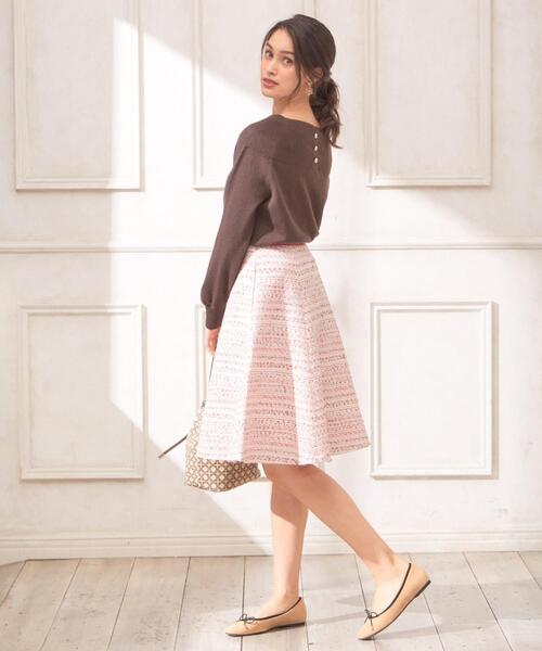 TOCCA(トッカ)の「【洗える!】BIANCA スカート(スカート・レディース・ピンク系/サックスブルー系・0/2/4/6)」の16枚目の写真
