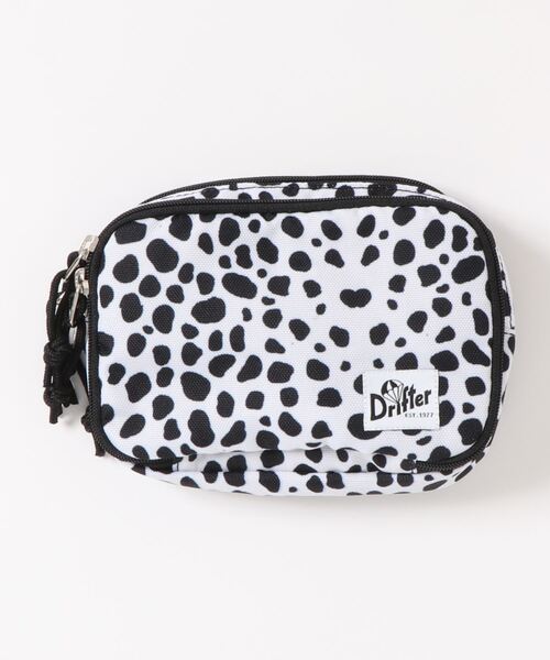 Drifter（ドリフター）の「MULTI POUCH S／マルチポーチ S（ポーチ・メンズ・ターコイズブルー/カーキオリーブ/グリーン系カモフラージュ/パープル/ブラック/レオパード/ダークグリーン/ブルー/ネイビー×ホワイト/アニマル/ブラウン×イエロー・FREE）」の11枚目の写真