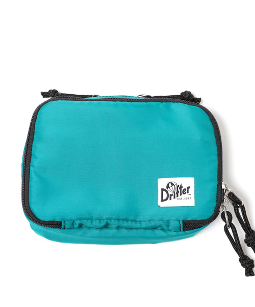 Drifter（ドリフター）の「MULTI POUCH S／マルチポーチ S（ポーチ・メンズ・ターコイズブルー/カーキオリーブ/グリーン系カモフラージュ/パープル/ブラック/レオパード/ダークグリーン/ブルー/ネイビー×ホワイト/アニマル/ブラウン×イエロー・FREE）」の6枚目の写真