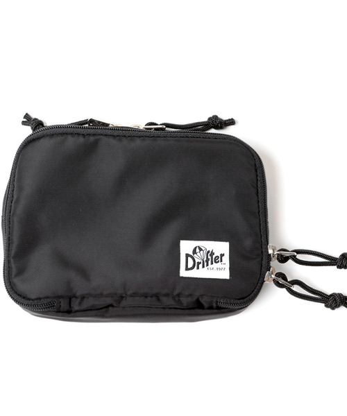 Drifter（ドリフター）の「MULTI POUCH S／マルチポーチ S（ポーチ・メンズ・ターコイズブルー/カーキオリーブ/グリーン系カモフラージュ/パープル/ブラック/レオパード/ダークグリーン/ブルー/ネイビー×ホワイト/アニマル/ブラウン×イエロー・FREE）」の2枚目の写真