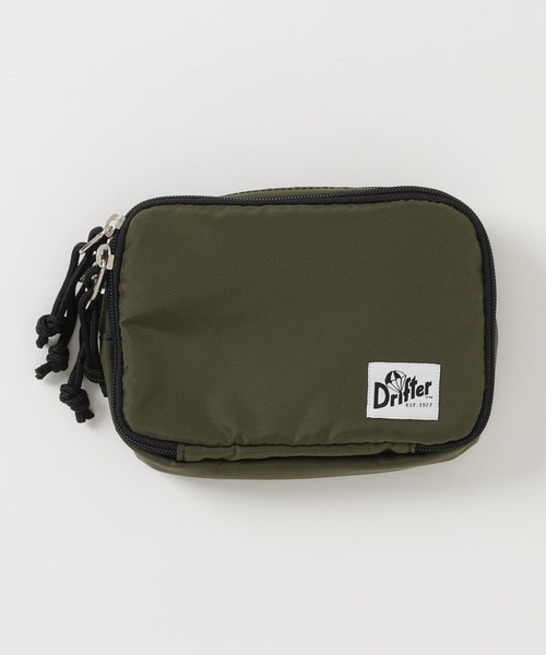 Drifter（ドリフター）の「MULTI POUCH S／マルチポーチ S（ポーチ・メンズ・ターコイズブルー/カーキオリーブ/グリーン系カモフラージュ/パープル/ブラック/レオパード/ダークグリーン/ブルー/ネイビー×ホワイト/アニマル/ブラウン×イエロー・FREE）」の12枚目の写真