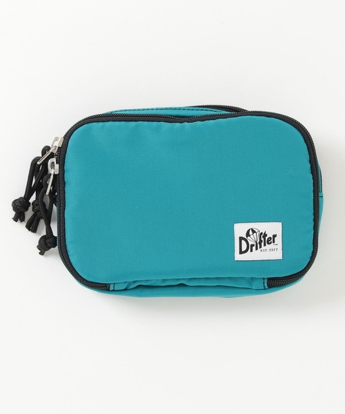 Drifter（ドリフター）の「MULTI POUCH S／マルチポーチ S（ポーチ・メンズ・ターコイズブルー/カーキオリーブ/グリーン系カモフラージュ/パープル/ブラック/レオパード/ダークグリーン/ブルー/ネイビー×ホワイト/アニマル/ブラウン×イエロー・FREE）」の16枚目の写真